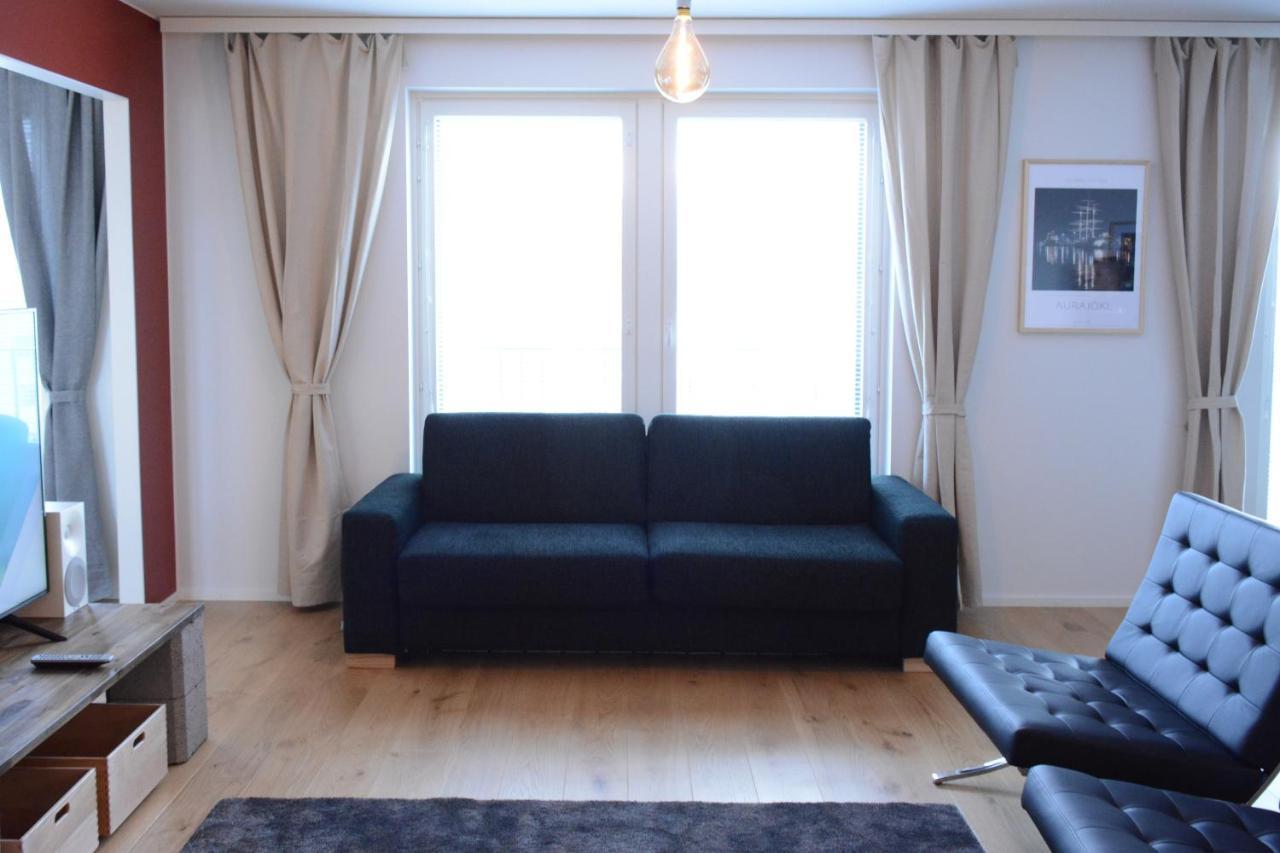 טורקו Riverside Lux With 2 Bedrooms, Car Park Garage And Sauna מראה חיצוני תמונה